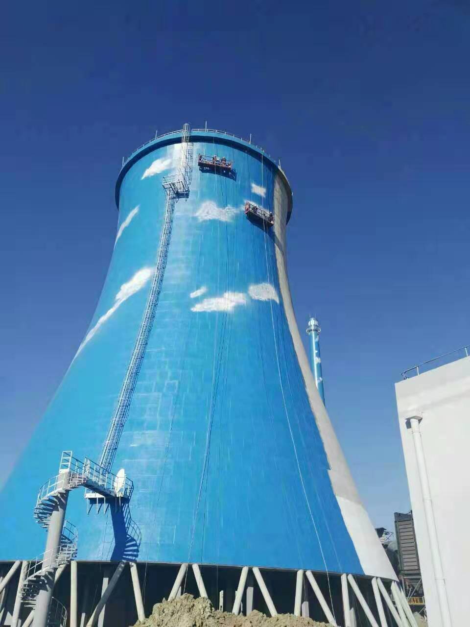 冷却塔美化工程的技术要点与实施规范